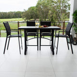Shelby Bergen - 5pce (150x65) - Outdoor Bar Set