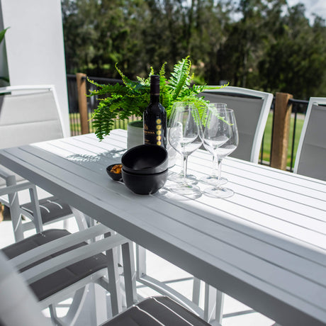 Shelby Bergen - 7pce (150x65) - Outdoor Bar Set