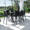 Shelby Bergen - 9pce (200x65) - Outdoor Bar Set