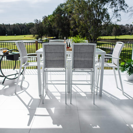 Shelby Hudson - 7pce (150x80) - Outdoor Bar Set