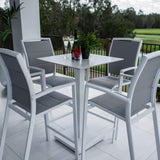 Shelby Lennox - 5pce (70x70) - Outdoor Bar Set