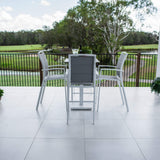 Shelby Lennox - 5pce (70x70) - Outdoor Bar Set