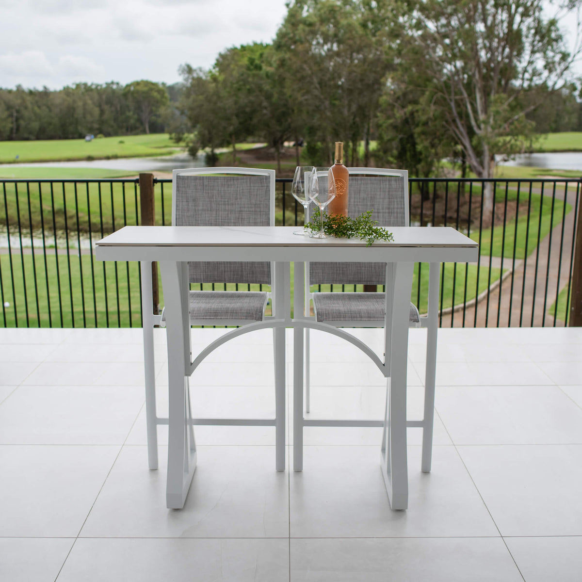 Shelby Malibu - 3pce (130x45) - Outdoor Bar Set