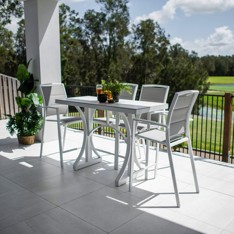 Shelby Malibu - 5pce (150x65) - Outdoor Bar Set