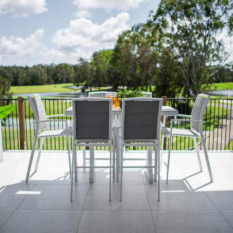 Shelby Malibu - 7pce (150x65) - Outdoor Bar Set
