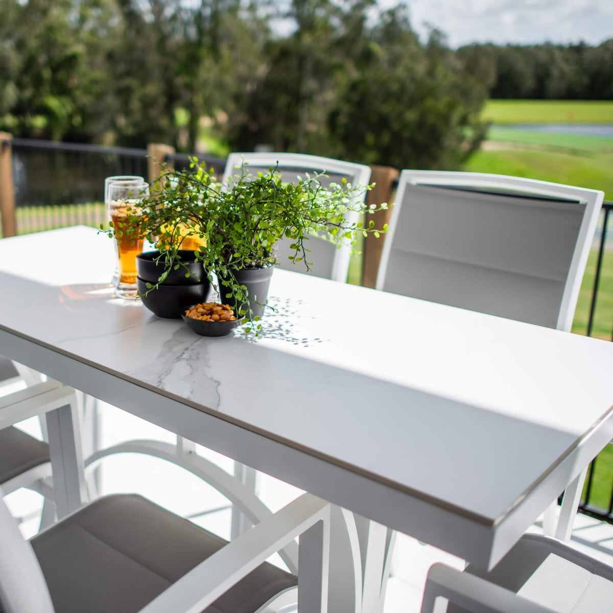 Shelby Malibu - 7pce (150x65) - Outdoor Bar Set