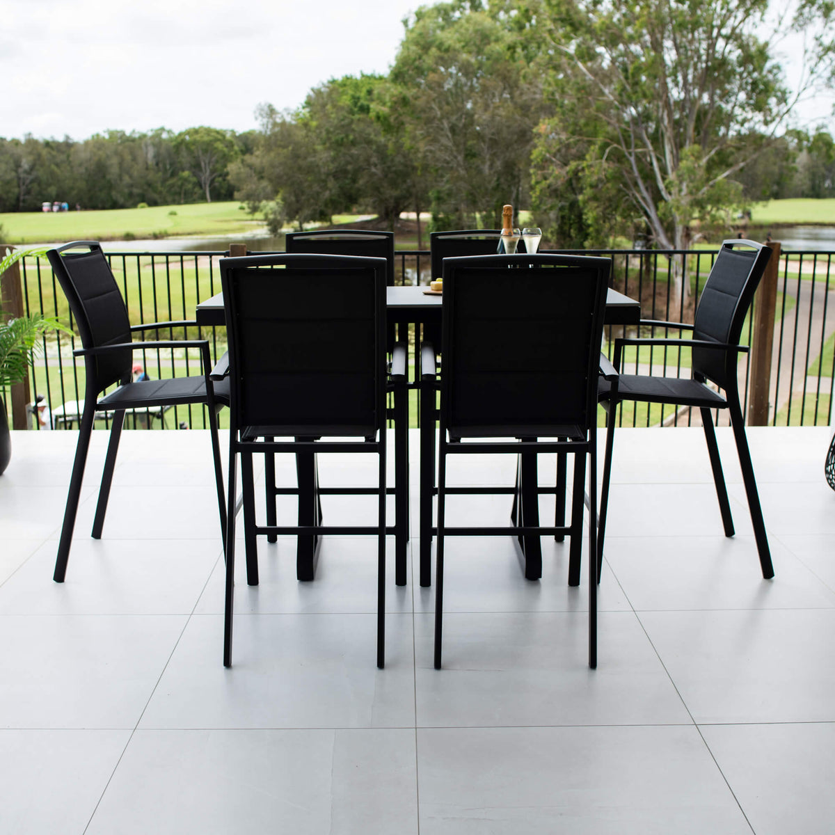 Shelby Malibu - 7pce (150x65) - Outdoor Bar Set