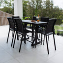 Shelby Malibu - 7pce (150x65) - Outdoor Bar Set