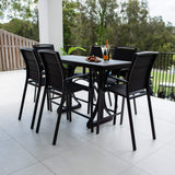 Shelby Malibu - 7pce (150x65) - Outdoor Bar Set