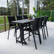 Shelby Malibu - 7pce (200x65) - Outdoor Bar Set