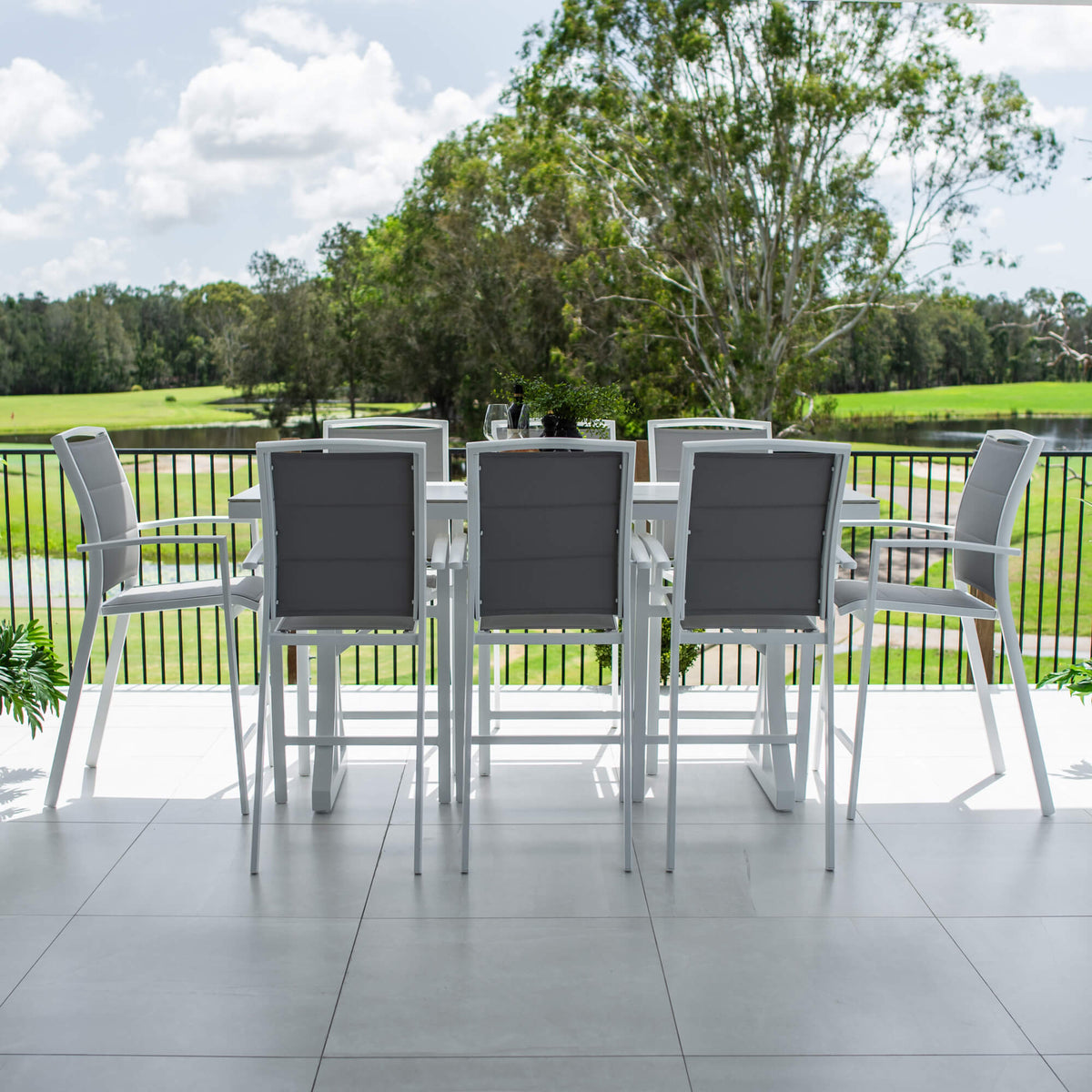 Shelby Malibu - 9pce (200x65) - Outdoor Bar Set