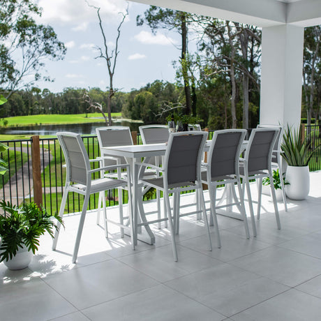 Shelby Malibu - 9pce (200x65) - Outdoor Bar Set