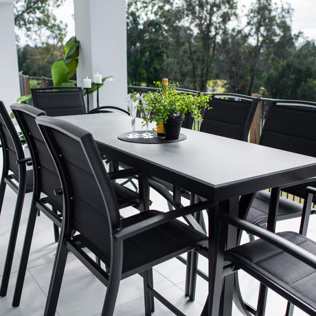 Shelby Malibu - 9pce (200x65) - Outdoor Bar Set