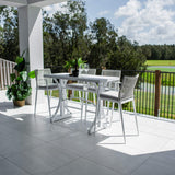 Vienna Rope Bergen - 5pce (150x65) - Outdoor Bar Set