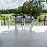 Vienna Rope Bergen - 7pce (150x65) - Outdoor Bar Set