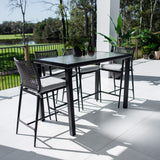 Vienna Rope Hudson - 5pce (150x80) - Outdoor Bar Set