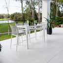 Vienna Rope Hudson - 5pce (150x80) - Outdoor Bar Set