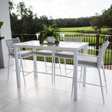 Vienna Rope Hudson - 5pce (150x80) - Outdoor Bar Set
