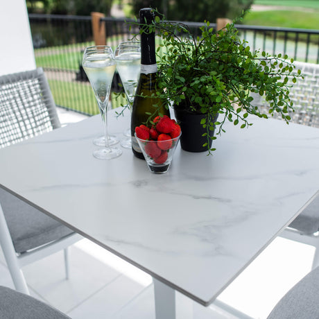 Vienna Rope Lennox - 5pce (70x70) - Outdoor Bar Set