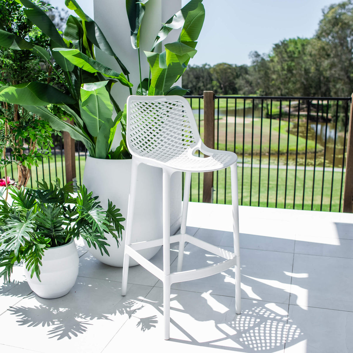Roma 75 - Outdoor Bar Stool