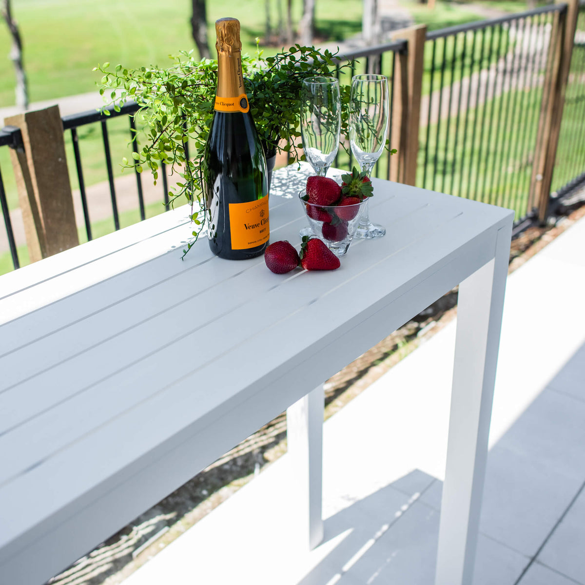 Aria - (130x45) - Outdoor Bar Table