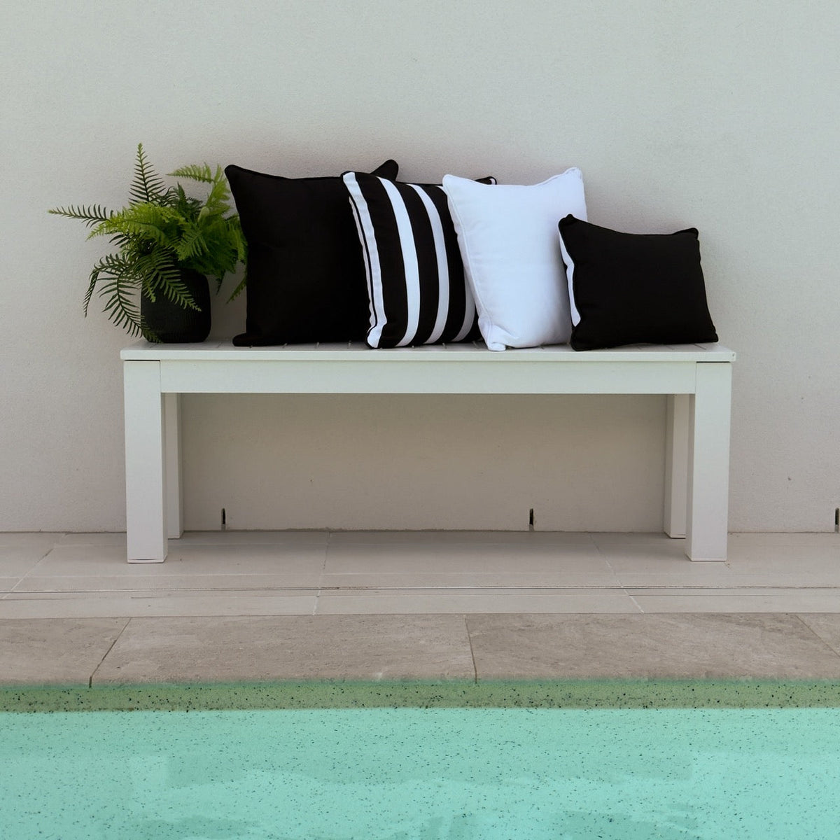 Stella Stripe 45 x 45cm - Outdoor Cushion