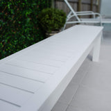 Slat Bench - Outdoor Dining Chair