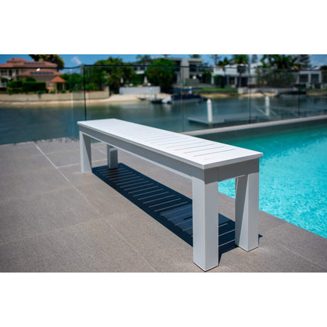Slat Bench - Outdoor Dining Chair