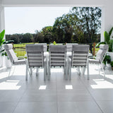 Andorra Bergen - 9pce (220x100) - Outdoor Dining Set