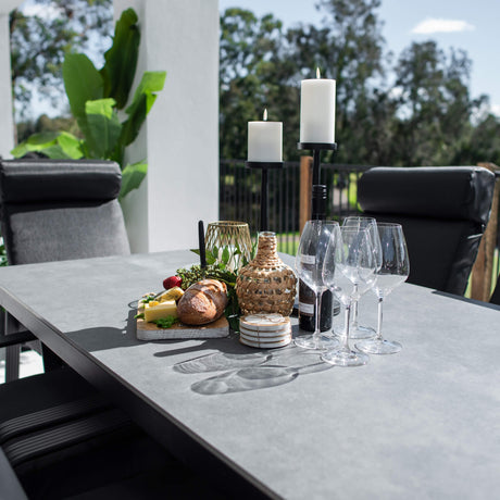Andorra Malibu - 7pce (180x100) - Outdoor Dining Set