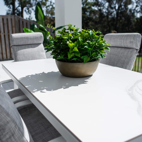 Andorra Malibu - 7pce (180x100) - Outdoor Dining Set