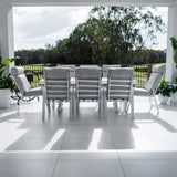 Andorra Malibu - 9pce (215x100) - Outdoor Dining Set