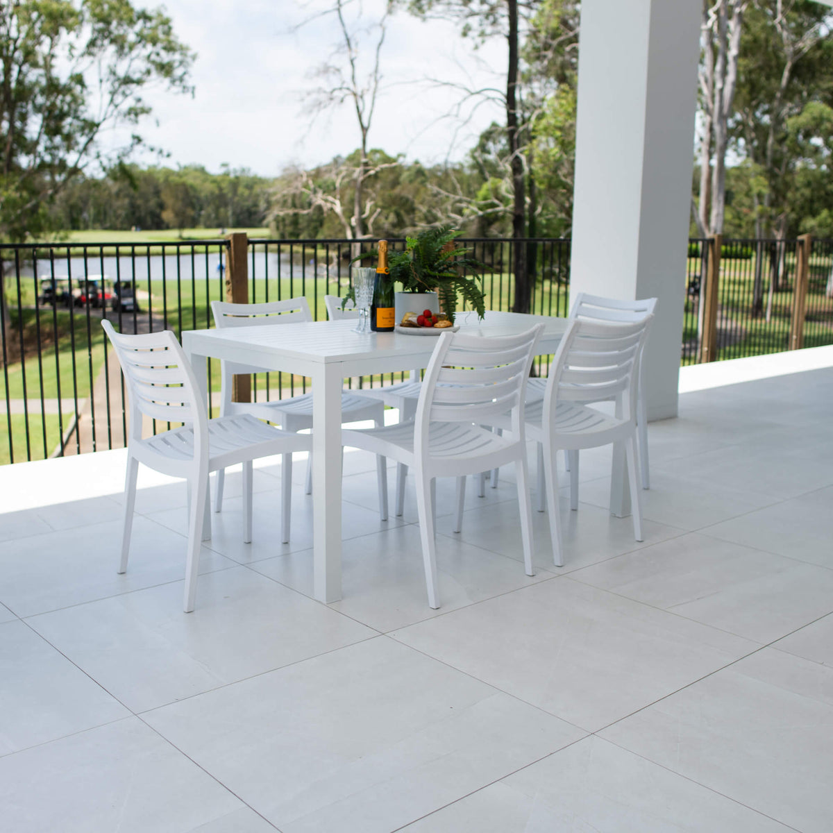 Apollo Aria - 7pce (150x80) - Outdoor Dining Set
