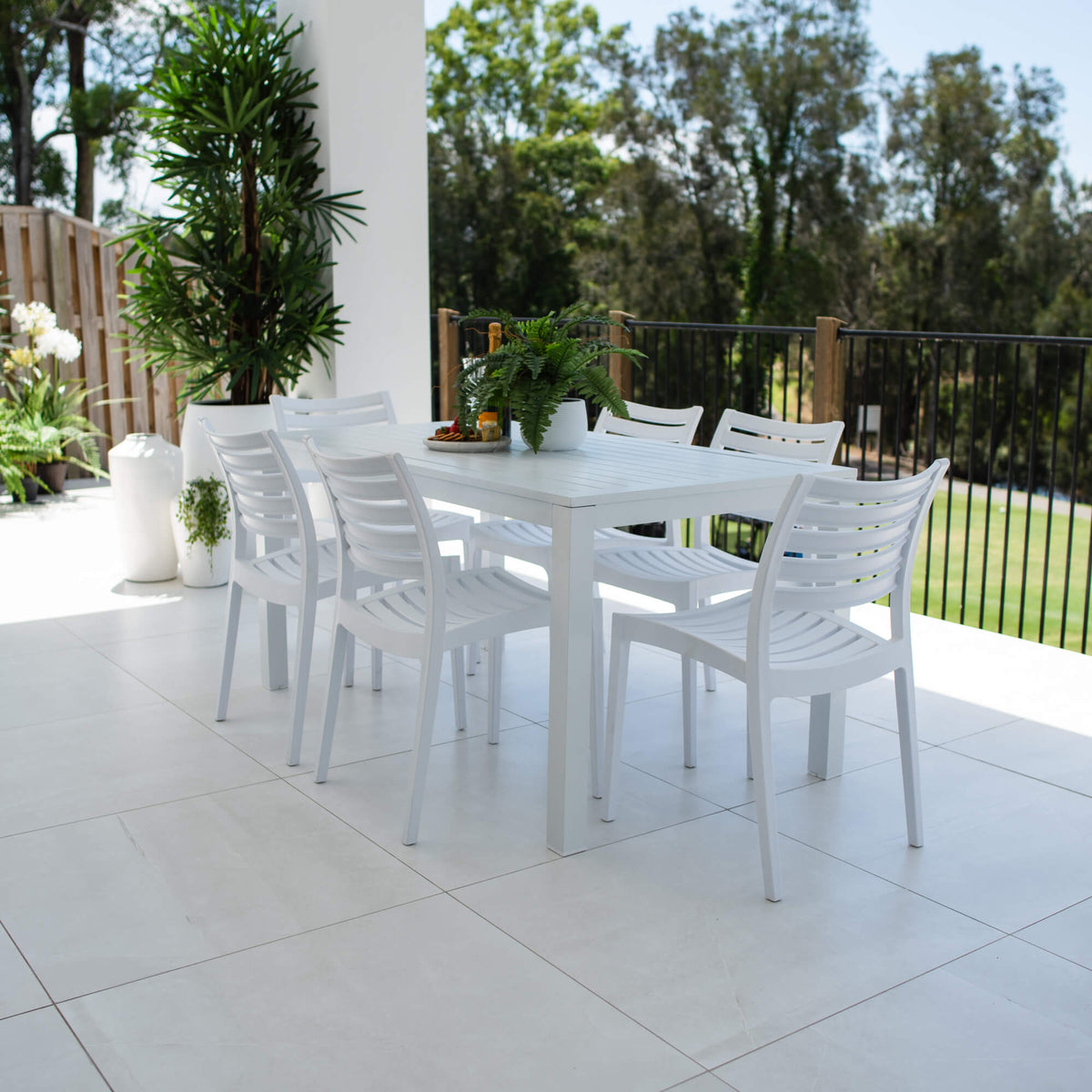 Apollo Aria - 7pce (150x80) - Outdoor Dining Set