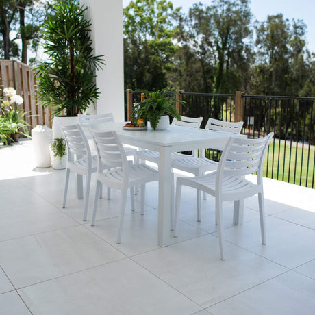 Apollo Aria - 7pce (150x80) - Outdoor Dining Set