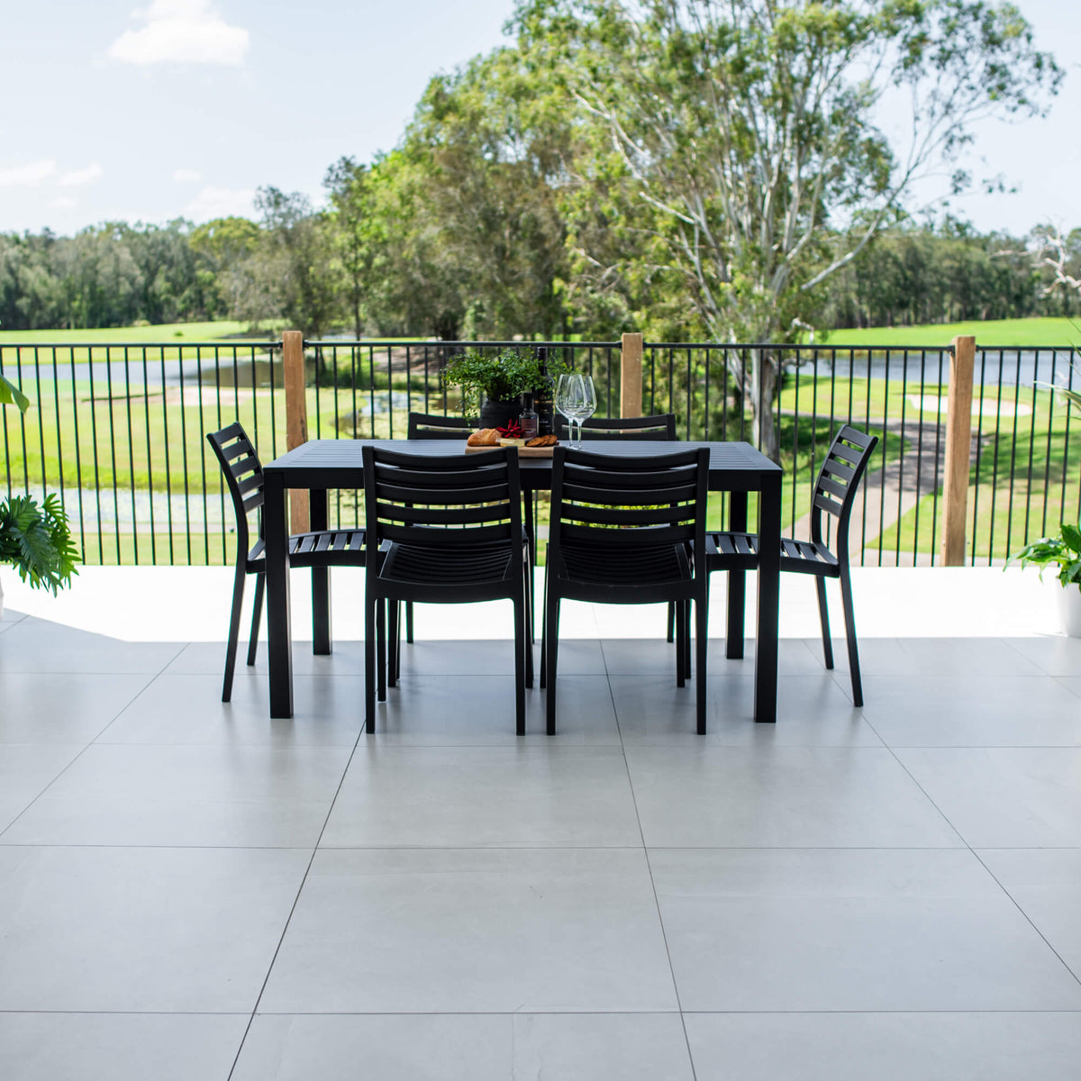Apollo Aria - 7pce (150x80) - Outdoor Dining Set