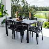 Apollo Aria - 7pce (150x80) - Outdoor Dining Set