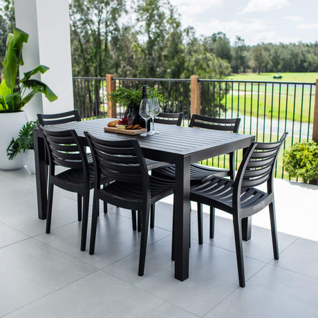 Apollo Aria - 7pce (150x80) - Outdoor Dining Set