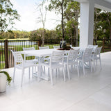 Apollo Bergen - 11pce (280x100) - Outdoor Dining Set