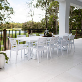 Apollo Bergen - 11pce (280x100) - Outdoor Dining Set