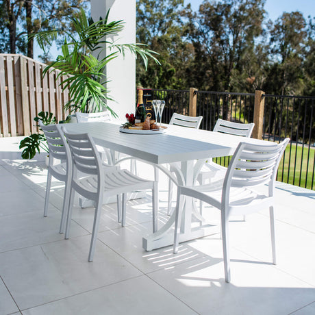 Apollo Bergen - 7pce (180x100) - Outdoor Dining Set
