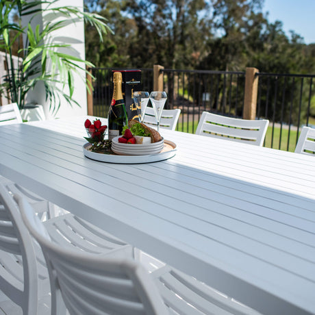 Apollo Bergen - 9pce (220x100) - Outdoor Dining Set