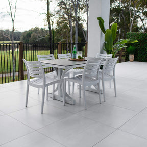 Apollo Chester Moon - 7pce (150x80) - Outdoor Dining Set