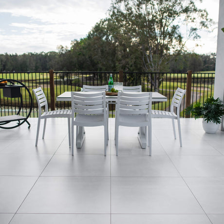 Apollo Chester Moon - 7pce (150x80) - Outdoor Dining Set