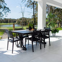 Apollo Chester Moon - 7pce (180x100) - Outdoor Dining Set