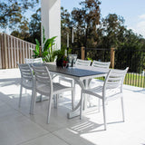 Apollo Chester Moon - 7pce (180x100) - Outdoor Dining Set