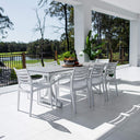 Apollo Chester Moon - 9pce (215x100) - Outdoor Dining Set