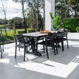 Apollo Chester Moon - 9pce (215x100) - Outdoor Dining Set