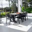 Apollo Chester Moon - 9pce (215x100) - Outdoor Dining Set