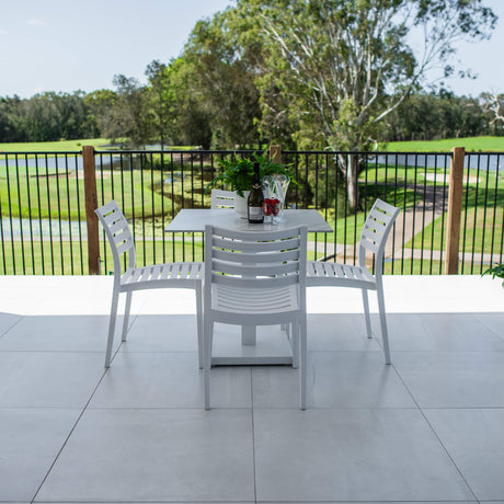 Apollo Lennox - 5pce (80x80) - Outdoor Dining Set